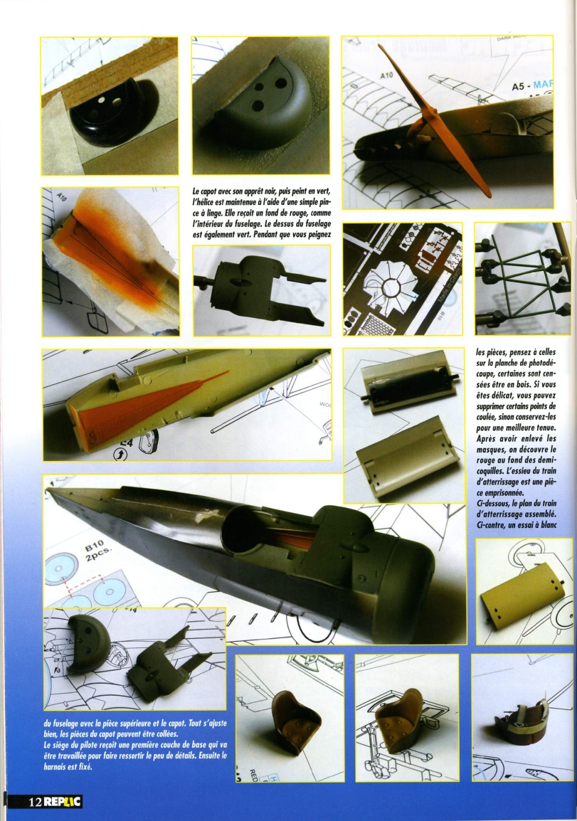 Replic 203 - Meteor, Baltimore, Fokker Dr I, MS-406